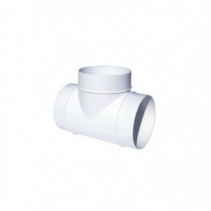 Tecnosystemi Raccord en T en PVC pour Systèmes CVC (Aspiration et Ventilation) – Produit en Plastique PVC Durable - Product Image 3
