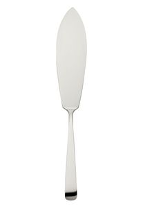 Ensemble de serveur et de couteau à gâteau au design moderne avec serveur et couteau à gâteau en acier inoxydable plaqué nickel - Product Image 4