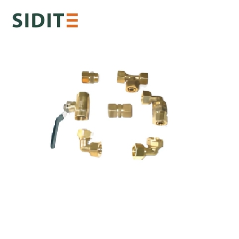 PF Series Solar Pipe Fitting Universal Tube Connector for SFB/SFC Manifold Boxes No-Turn Installation for Outdoor Household