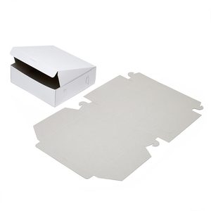 White Cardboard Cake & <b>Bakery</b> <b>Boxes</b> for Food Use - Product Image 3