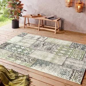 Netline Home Symi Indoor <b>Outdoor</b> <b>Rug</b> Modern Patchwork Design Waterproof Polypropylene Machine Made for Living Room - Product Image 4
