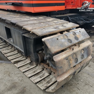 รถเครนไฮดรอลิกแบบตีนตะขาบ Hitachi KH180-3 มือสอง ขนาด 50 ตัน บูมแบบ Lattice ยาว 58 เมตร ของแท้จากญี่ปุ่น ชั่วโมงการทำงานต่ำ ได้รับการรับรองมาตรฐาน CE - Product Image 6