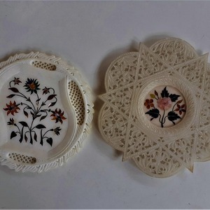 Cổ điển đá cẩm thạch pieta Dura tấm, đá Cẩm Thạch Dát với bán đá quý, Taj <span class=keywords><strong>Mahal</strong></span> <span class=keywords><strong>Craft</strong></span> - Product Image 1