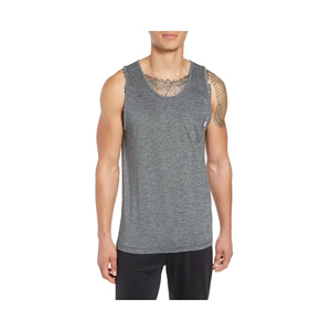 Vente en gros à prix réduit Fabricant Nouveau design Vêtements de sport avec logo personnalisé Débardeurs sans manches à col rond pour hommes du Bangladesh - Product Image 2