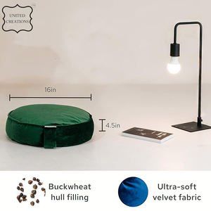High Quality Durable Velvet <b>Yoga</b> <b>Bolster</b> Multifunctional Stress Reliever Exercise Equipment - Product Image 4