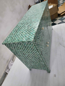 Exquisito Cómoda Marroquí con Incrustaciones de Madreperla Verde, Elegancia Artesanal/Decoración Religiosa Hecha a Mano para el Hogar - Product Image 5