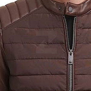 Veste matelassée de qualité supérieure, écologique, respirante, avec logo personnalisable sur le devant, vente directe d'usine, best-seller, veste d'hiver pour homme - Product Image 6