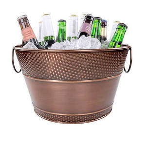 Most Searched Unique Aluminum Barware <b>Ice</b> <b>Bucket</b> for <b>Champagne</b> Bottle Chiller for Parties Bars Hotels Restaurants Tub <b>Bucket</b> - Product Image 2
