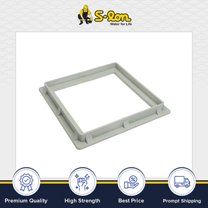 ตัวกรองฝาปิดท่อระบายน้ำพลาสติก PP ติดตั้งง่ายของแท้พร้อมกรอบใช้สำหรับเปลี่ยนฝาครอบท่อระบายน้ำที่ทำจากเหล็ก - Product Image 6