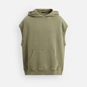 Sudaderas con capucha doble de alta calidad para hombre, sudaderas con capucha de peso pesado con diamantes de imitación bordados personalizados, Invierno 100% - Product Image 1