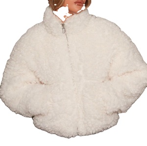 New Arrival Custom Design Sherpa Fleece Jacket Fashionable Wholesale Casual Streetwear Outdoor Jacket for Women and Men - Product Image 4