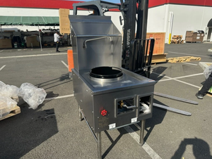 NUEVA Estufa Comercial de 1 Quemador para Wok, Cocina China, 100,000 BTU, NSF, Gas Natural - Product Image 4