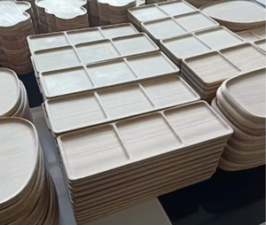 Multi-Purpose <b>Wooden</b> Serving Trays | High Quality for Hotels, Cafes & Household Use - Product Image 2