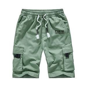 Pantalones cortos personalizados de alta calidad con cremallera para hombre, pantalones cortos casuales impermeables de malla de baloncesto de nailon - Product Image 5