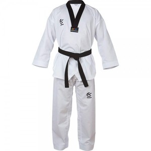 Servicio de OEM de uniforme de Taekwondo bordado personalizado para logotipos y marcas de Club Dojang - Product Image 1