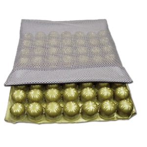 Cojín de Aire Inflable con Burbujas Grandes y Cubierta de Malla para Personas que Pasan Mucho Tiempo Sentadas, para Aliviar la Presión - Product Image 1