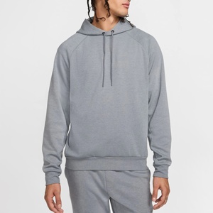 Sudaderas con capucha de entrenamiento con capucha y cordón en blanco de algodón y poliéster para hombre de alta calidad - Product Image 2