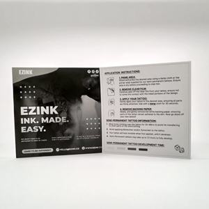 Tarjetas de promoción gruesas de alta calidad para etiqueta de información de publicidad de ventas para Guía de Producto tarjetas de inserción para regalo de embalaje - Product Image 1