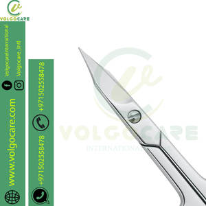 2025 New Arrival Baby <b>Nail</b> <b>Scissors</b> with Rounded Probe Tip Curved - Stainless Steel 4.5" Good <b>for</b> Dogs and Cats - Product Image 5