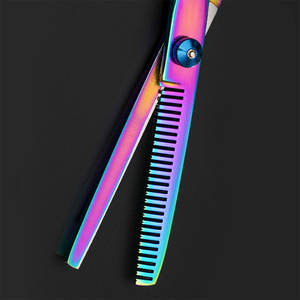 Professional 6.5 Inch <b>Japanese</b> Stainless Steel Hair Thinning Scissors 30 Teeth Sharp Blade Tip Best Quality for Hair Dressing - Product Image 4