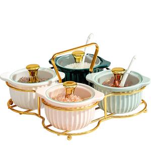 Laiton brillant polonais 4 sections bol serveur ensemble Offre Spéciale Premium bol luxe Royal classique Look fruits service fait à la main bol - Product Image 1