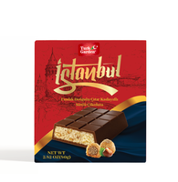 Barra Cuadrada de Chocolate con Leche Halal Premium Embassar de 150g de Estambul