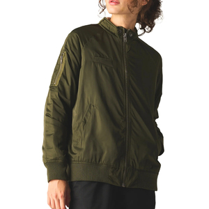 Breathable <b>Lightweight</b> Long Sleeve <b>Ladies</b> Satin Bomber <b>Jacket</b> 2025 New Design Satin Bomber <b>Jacket</b> In Low MOQ - Product Image 6