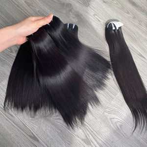 ผมแท้รัสเซียคุณภาพสูง สีตามสั่ง อายุการใช้งาน 1-3 ปี ไม่ผ่านการแปรรูป แบบเย็บสองชั้นด้วยเครื่องจักร  แบบเทป  สามารถฟอกสีได้ - Product Image 1