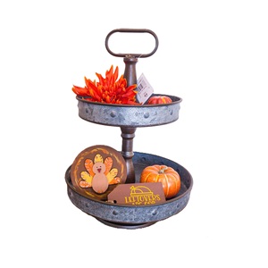 Nouveau support à gâteau en métal tendance forme arrondie support à gâteau fait main décoratif indien élégant support à gâteau en métal - Product Image 1