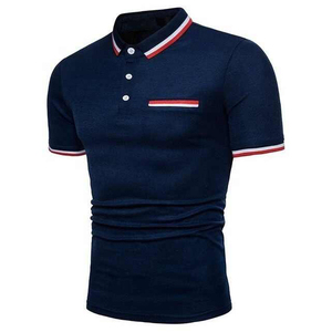 Hombre de diseño personalizado para Polos Tela de punto de ajuste elegante y cómodo para ropa informal - Product Image 4