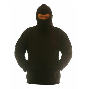 Nouveau 2024 hommes blanc vêtements de rue sport ninja sweats à capuche personnalisés Martial ninja sweats à capuche couleur unie respirant - Product Image 1