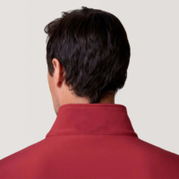 Nouvelle arrivée, veste softshell d'hiver, col montant, durable, imperméable, coupe-vent, respirante, logo personnalisé sur le devant, service OEM, pour hommes