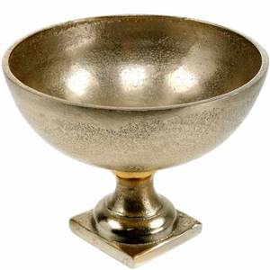 Cuenco de chapa de hierro fundido único, hermosa fiesta de boda y Hotel, cuenco decorativo de metal con acabado dorado, cuenco martillado para servir frutas - Product Image 4