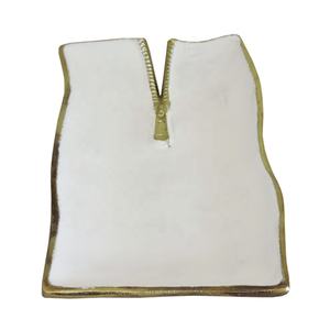 Aluminium Serving <b>Tray</b> in <b>Enamel</b> Coated Handcrafted Home Decor Decorative Accents Decorative <b>Tray</b> - Product Image 5