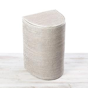 Producer supply natural rattan <b>bin</b> container high quality stackable basket <b>bins</b> <b>lidded</b> baskets - Product Image 2