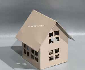 Artesanías antiguas Muebles para el hogar Decorativo Elegante Moderno Antiguo Titular de té de Navidad Hoja de metal Vela de escritorio ecológica - Product Image 2