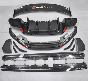 Sport Performance Aerokit pour Audi R8 et Audi TTRS Variante 1 avec accents rouges full carbon - Product Image 5