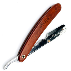 Navaja de Afeitar Recta, Navajas de Afeitar Profesionales para Barbería, Cuchilla Intercambiable, Navajas de Afeitar para Salón, Acero Inoxidable Alemán - Product Image 2