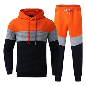 Chándal Deportivo para Hombre de Primera Calidad, Corte Ajustado, 100% Algodón, Felpa Absorbente, Logotipo Personalizado, Color Personalizado, Precio al por Mayor - Product Image 1