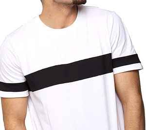 T-shirt vierge 100% coton surdimensionné personnalisé T-shirts pour hommes de grande taille T-shirt de sport athlétique d'entraînement Vente en gros - Product Image 6