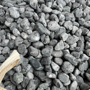 Pierres de gravier galets noirs dégringolées au Vietnam Pierres rondes de galets naturels pour le paysage extérieur Fournisseur direct de l'entreprise - Product Image 1