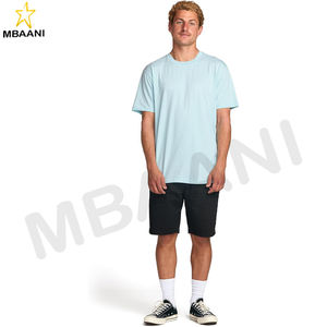 T-shirt à manches courtes en coton doux pour hommes Crayon Wave Premium - Product Image 3