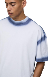 T-shirt graphique surdimensionné pour homme OEM, logo personnalisé de haute qualité, t-shirts respirants fabriqués au Pakistan - Product Image 6