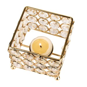 Centre de table de mariage décoration de table votives éclaircissantes haute qualité bougeoirs d'intérieur et d'extérieur de luxe de grande taille - Product Image 4