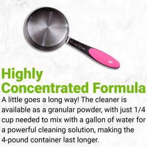น้ำยาทำความสะอาดเครื่องคั้นน้ำผลไม้ Juicernet EZ Power Cleaner - อุปกรณ์ทำความสะอาดพิเศษสำหรับเครื่องคั้นน้ำผลไม้ พร้อมส่วนผสมที่มีประสิทธิภาพ 50%-80% ปราศจากน้ำหอม ผลิตในสหรัฐอเมริกา - Product Image 5