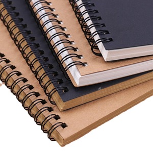 Tùy Chỉnh Retro Xoắn Ốc Cuộn Dây Phác Thảo Kraft Giấy Trống Máy Tính Xách Tay Phác Thảo Bức Tranh Nhật Ký Tạp Chí Sinh Viên - Product Image 5