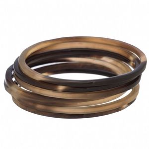 CORNE PERSONNALISÉE De Luxe Fait À La Main En Gros Naturel Buffle Ox Corne De Vache Bracelet Bijoux De Mode pour Hommes et Femmes - Product Image 6