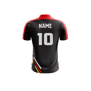 Wholesale Manufacturer Low MOQ Customized Logo Design <b>Cricket</b> Uniform Stand Collar Jersey Bulk Quantity <b>Cricket</b> Uniform - Product Image 3