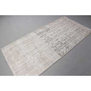 พรมขนาด 3.2x6.6 ฟุต, พรมตกแต่งสไตล์ตุรกี, พรมลายตะวันออกสีเทา - Product Image 4