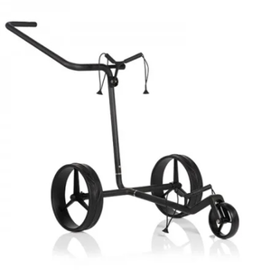 Nuevo Carro de Golf Eléctrico Jucad Carbon-Shadow de 3 Ruedas, Batería de Litio, Motor de 400W, Alcance de 18/36 Hoyos, de Lujo - Product Image 1